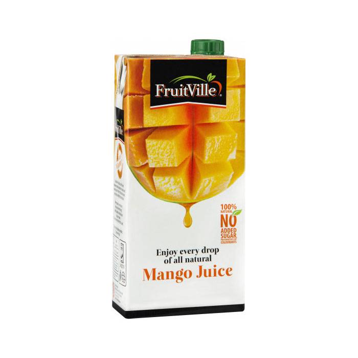 FRUIT VILLE MANGO JUICE TETRA PACK 1L