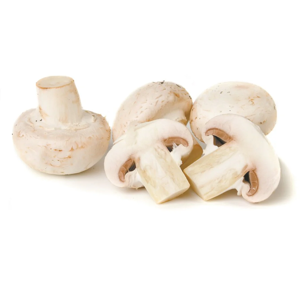 WHITE BUTTON MUSHROOMS WHOLE 250G