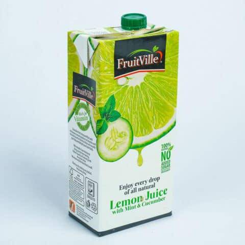 FRUIT VILLE LEMON JUICE TETRA PACK 1L