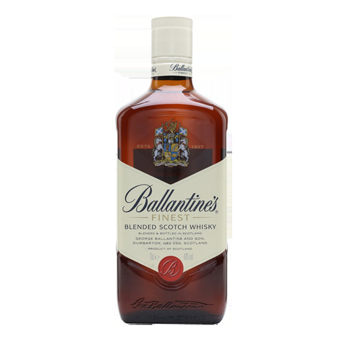 BALLANTINES FINEST WHISKY 75CL