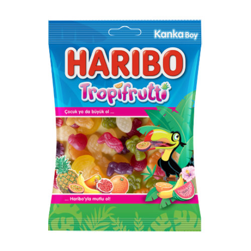 HARIBO TROPIFRUTTI  80G -- 24 PCS