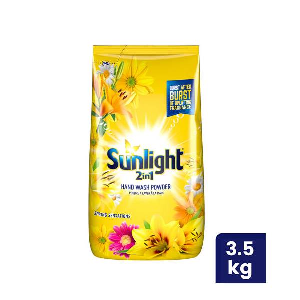 SUNLIGHT 2 IN1 WASHING POWDER SACHET 3.5KG