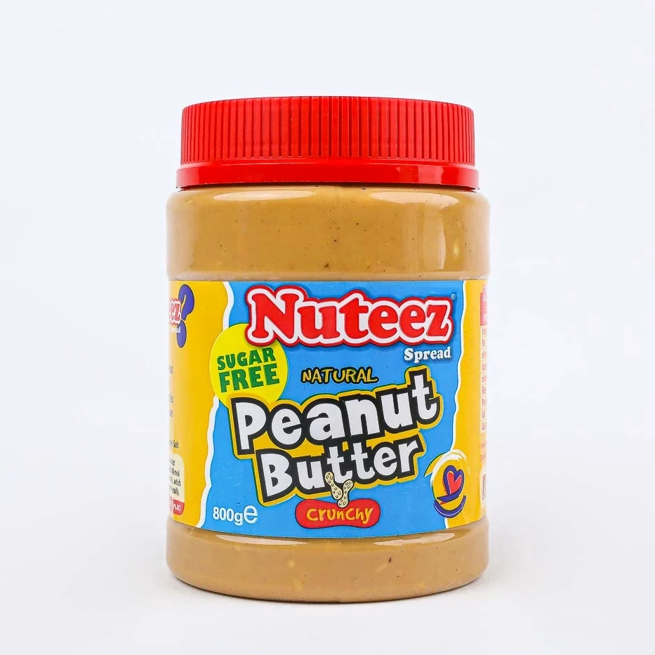 NUTEEZ PEANUT BUTTER CRUNCHY 800G