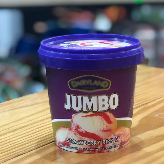 DAIRYLAND JUMBO RIPPLE STRAWBERRY 175ML