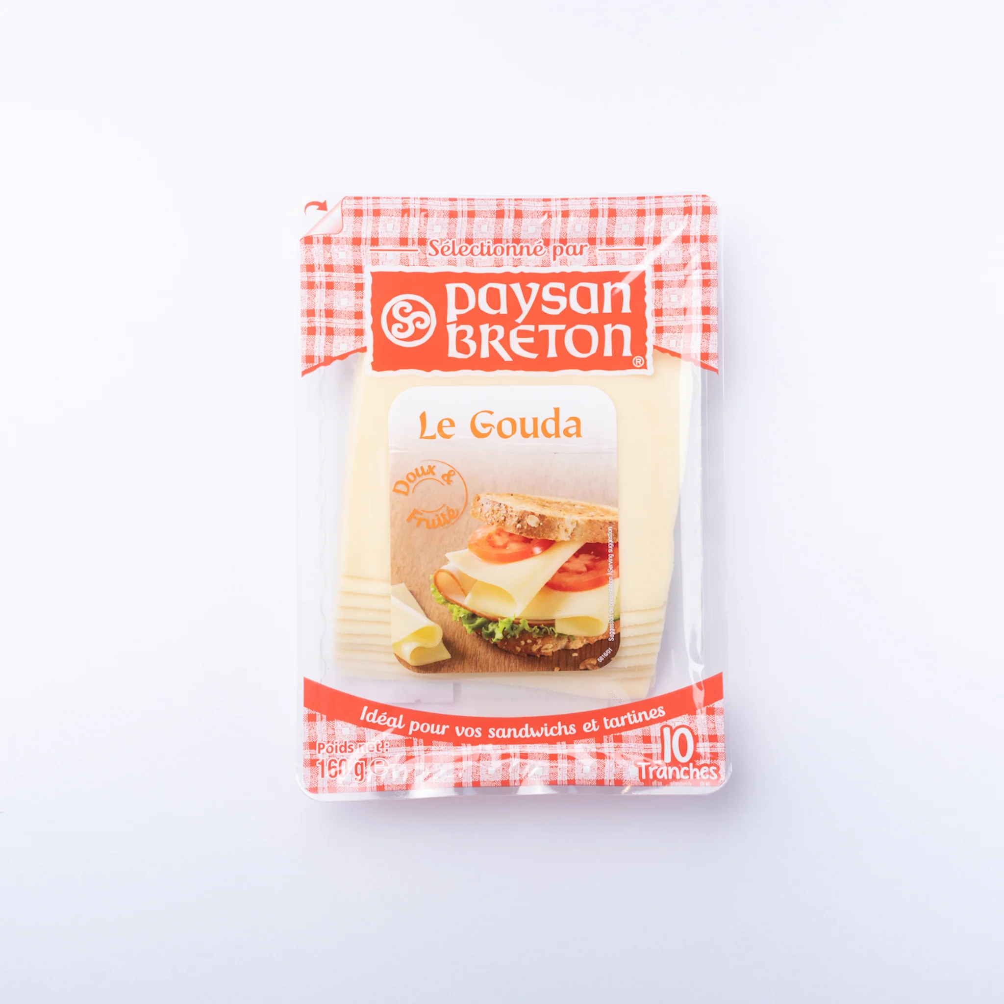 PAYSAN BRETON LE GOUDA SLICES 160G