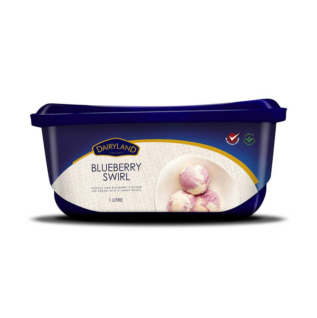 DAIRYLAND RIPPLES BLUEBERRY SWIRL 1L