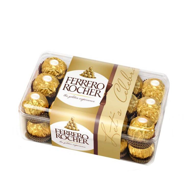 FERRERO ROCHER CHOCOLATE 375G