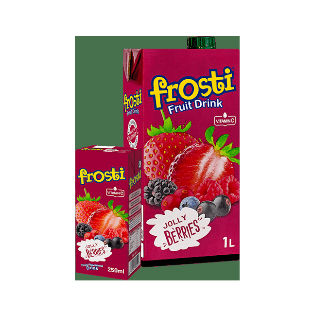 FROSTI FRUIT DRINK JOLLY BERRIES1L