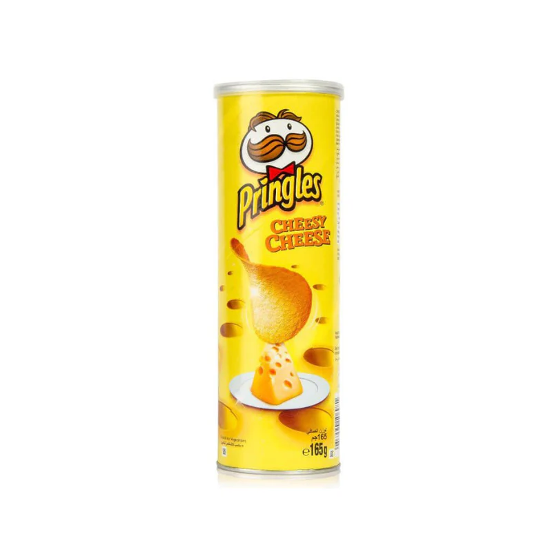 PRINGLES CHEESY CHEESE 165G