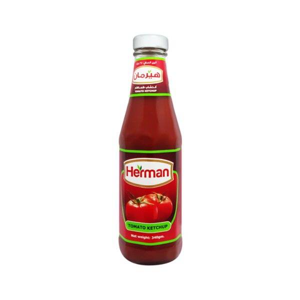 HERMAN TOMATO KETCHUP 340G
