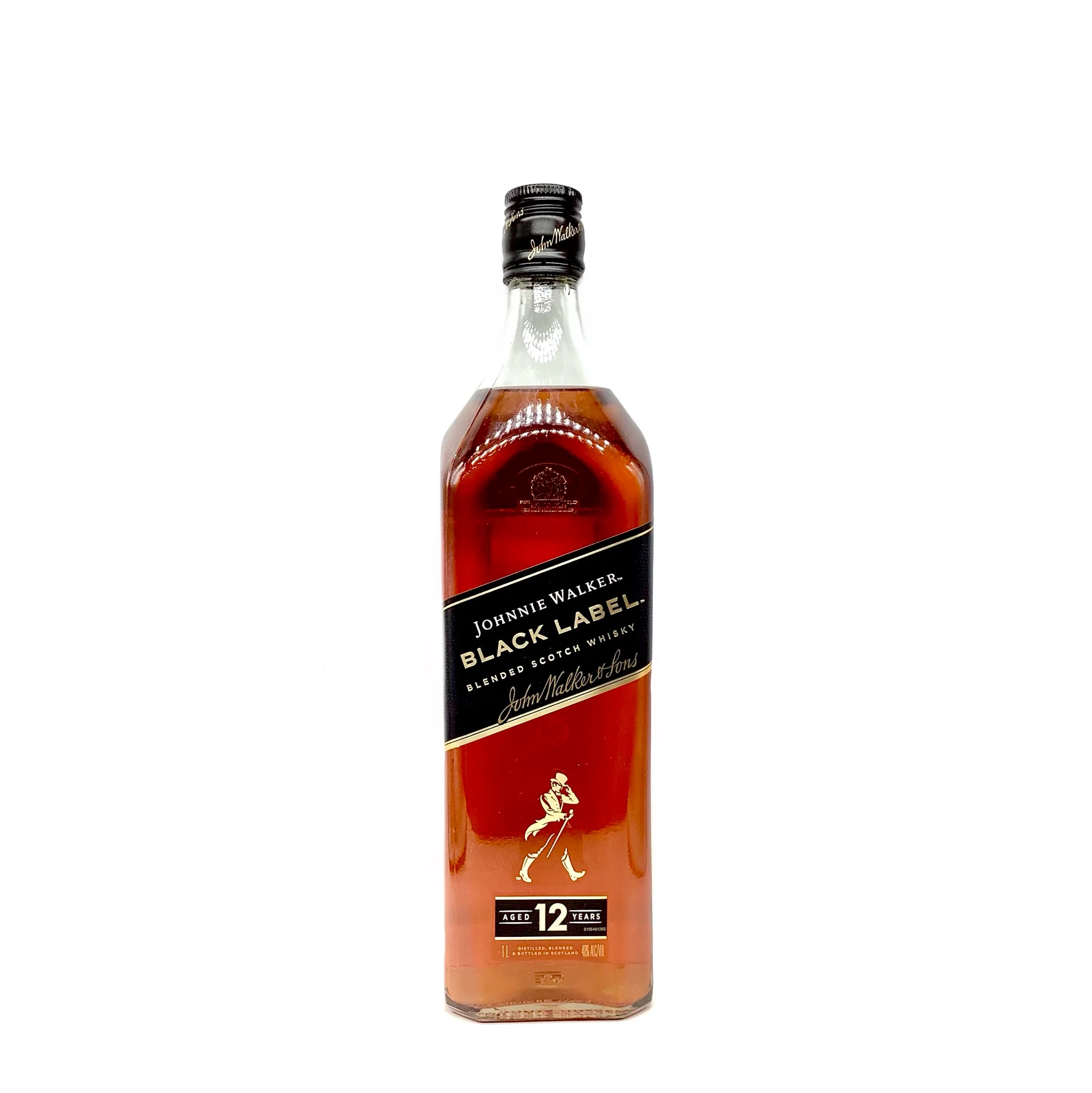 JOHNNIE WALKER BLACK LABEL 1L