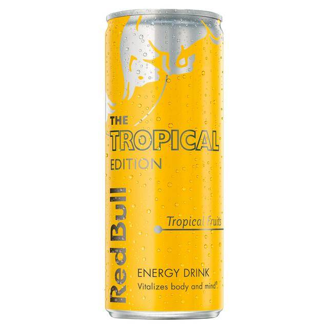 RED BULL TROPICAL EDITION ENERGY DRINK 250ML