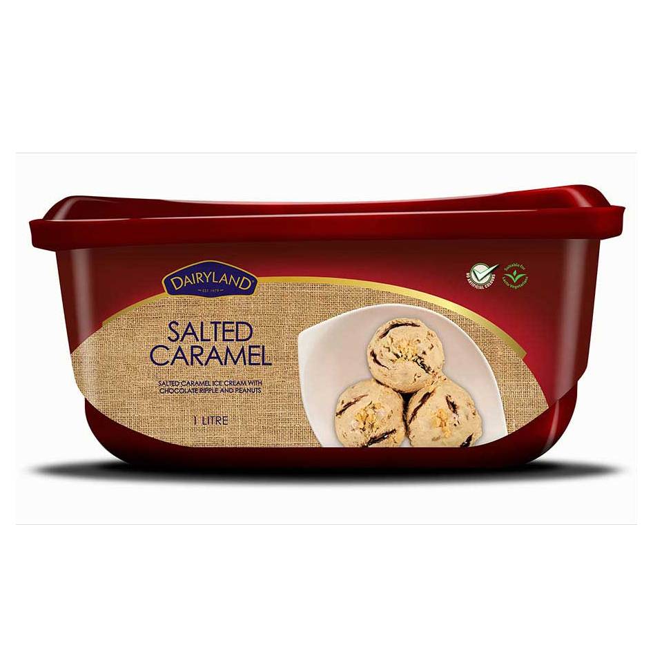 DAIRYLAND RIPPLES SALTED CARAMEL 1L
