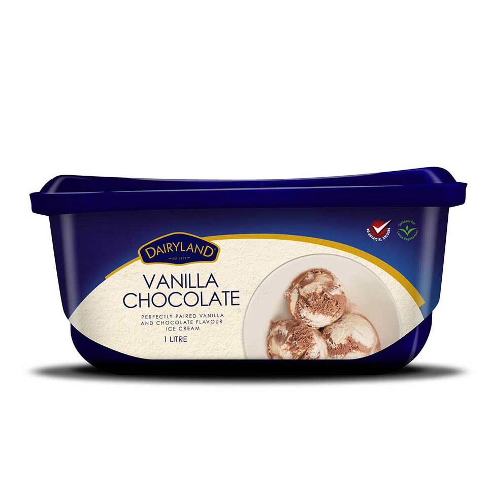 DAIRYLAND REGULAR VANILLA CHOCOLATE 1L