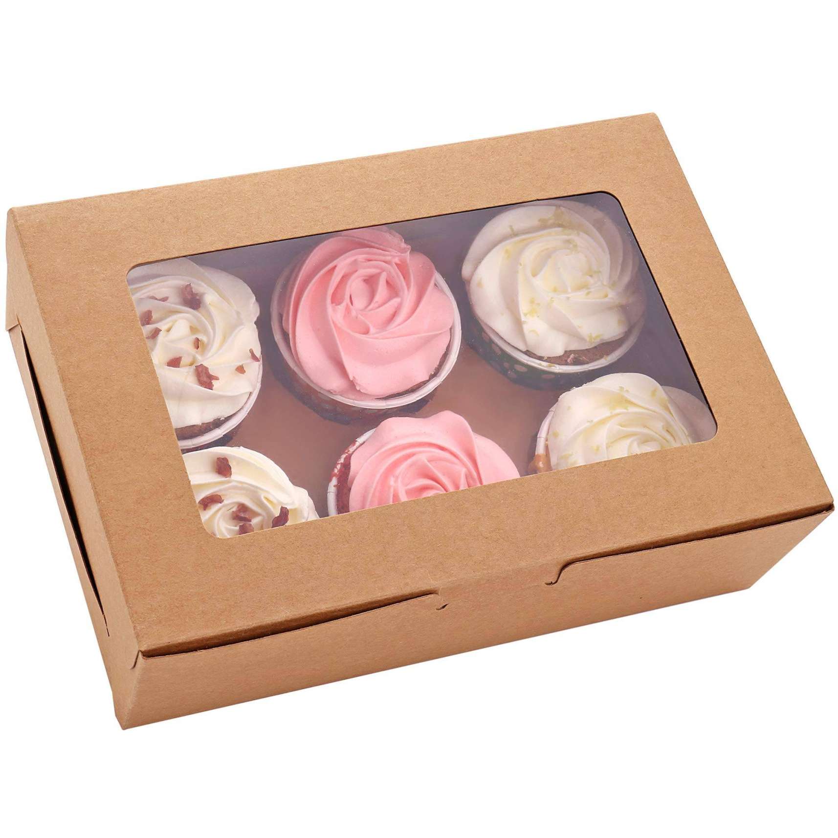 CUPCAKE BOX 6PCS