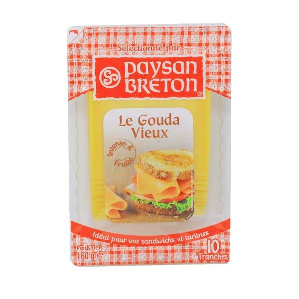 PAYSAN BRETON LE GOUDA VIEUX SLICES 160G