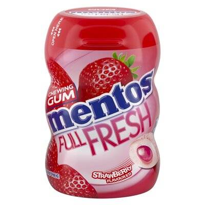 MENTOS PURE FRESH STRAWBERRY 14G