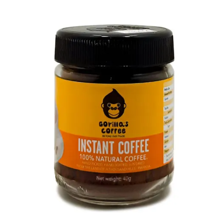 GORILLAS INSTANT COFFEE JAR 80G