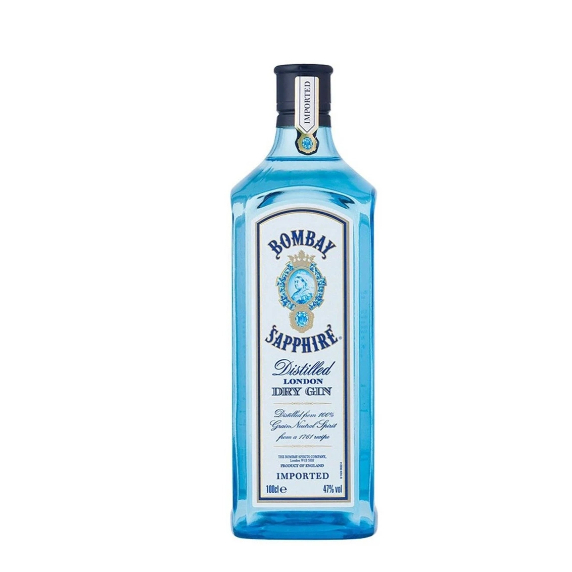 BOMBAY SAPPHIRE LONDON DRY GIN 1L