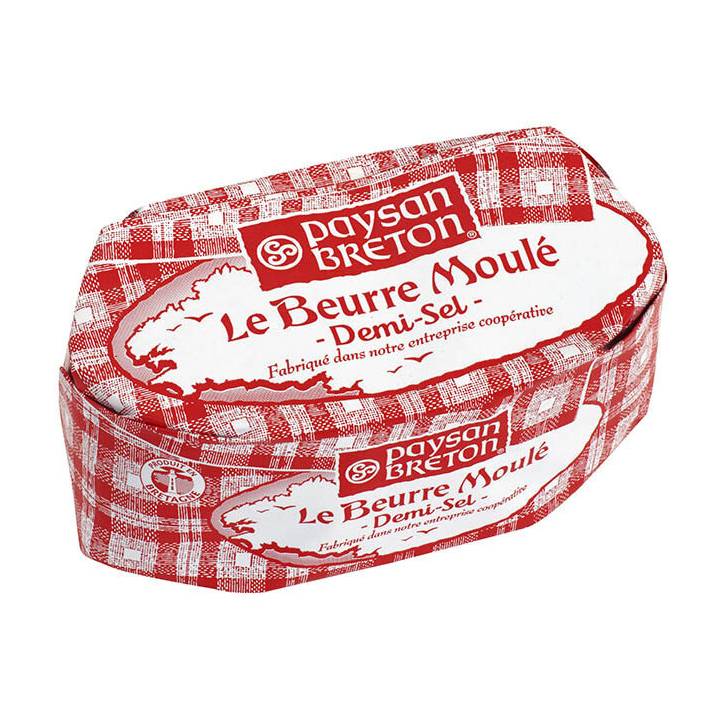 PAYSAN BRETON LE BEURRE MOULE DEMI SEL 80PERC 250G