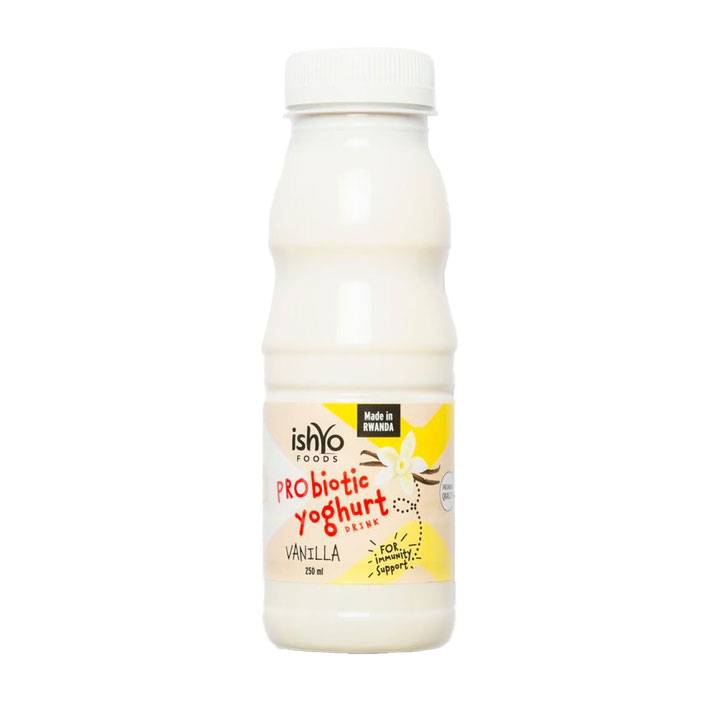ISHYO PROBIOTIC YOGHURT VANILLA 250ML