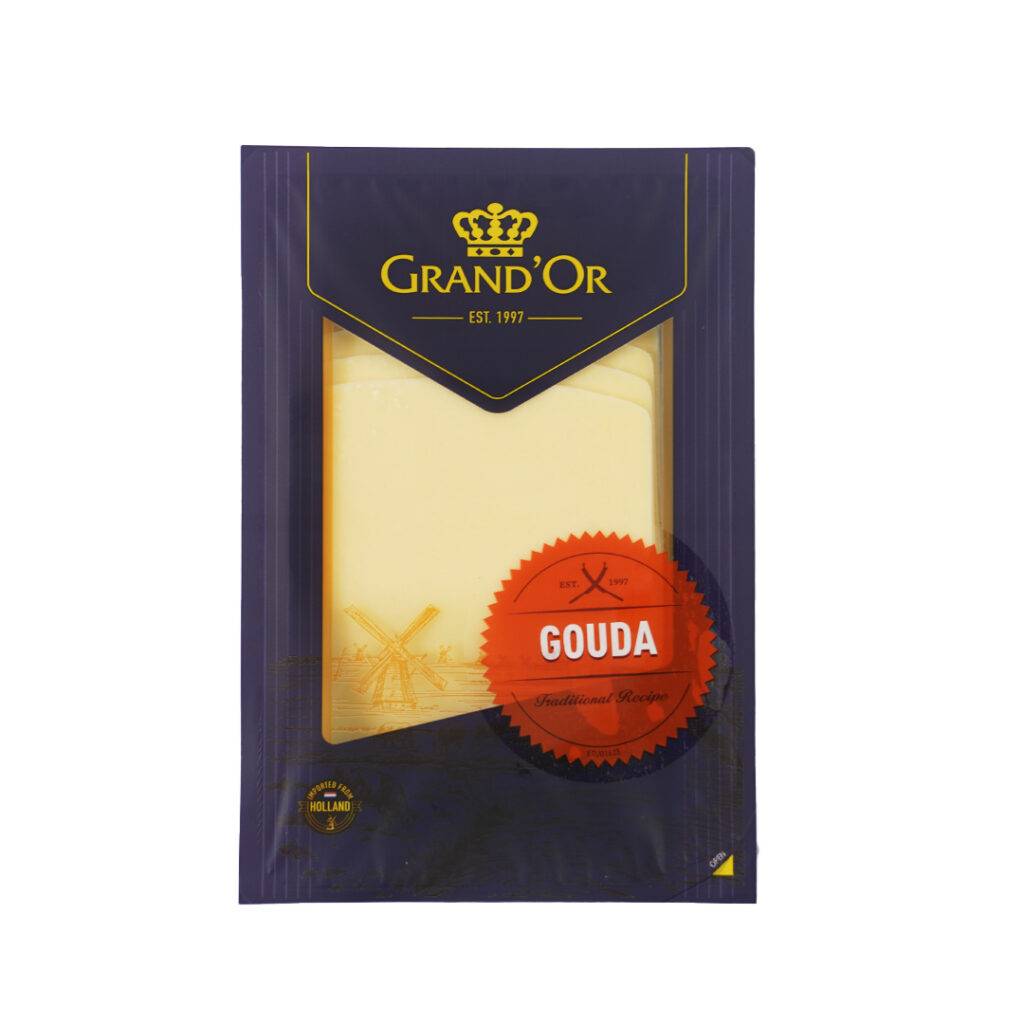 GRAND OR GOUDA SLICES CHEESE 160G