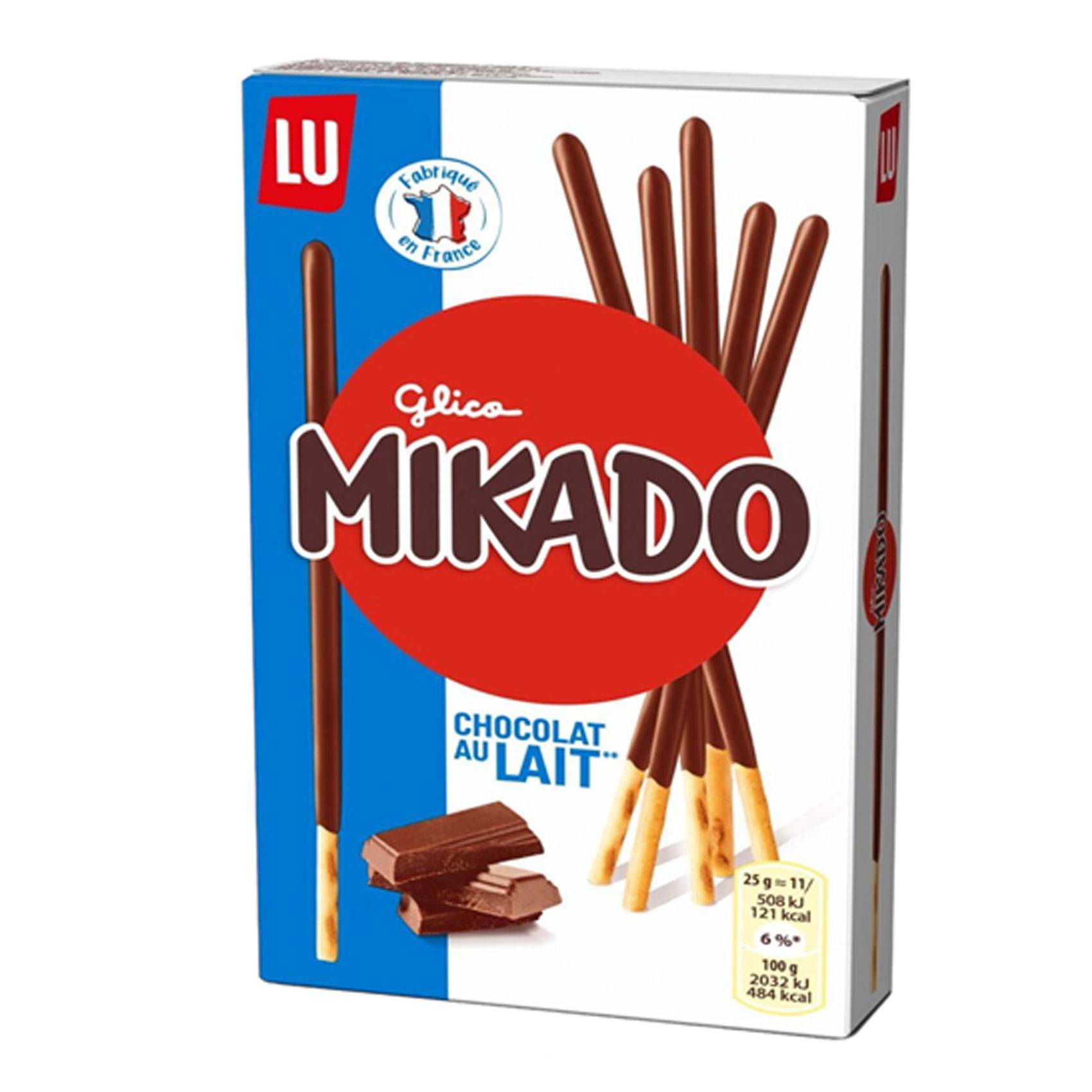 MIKADO STICK MILK BISCUITS 100G -- PACK OF 45