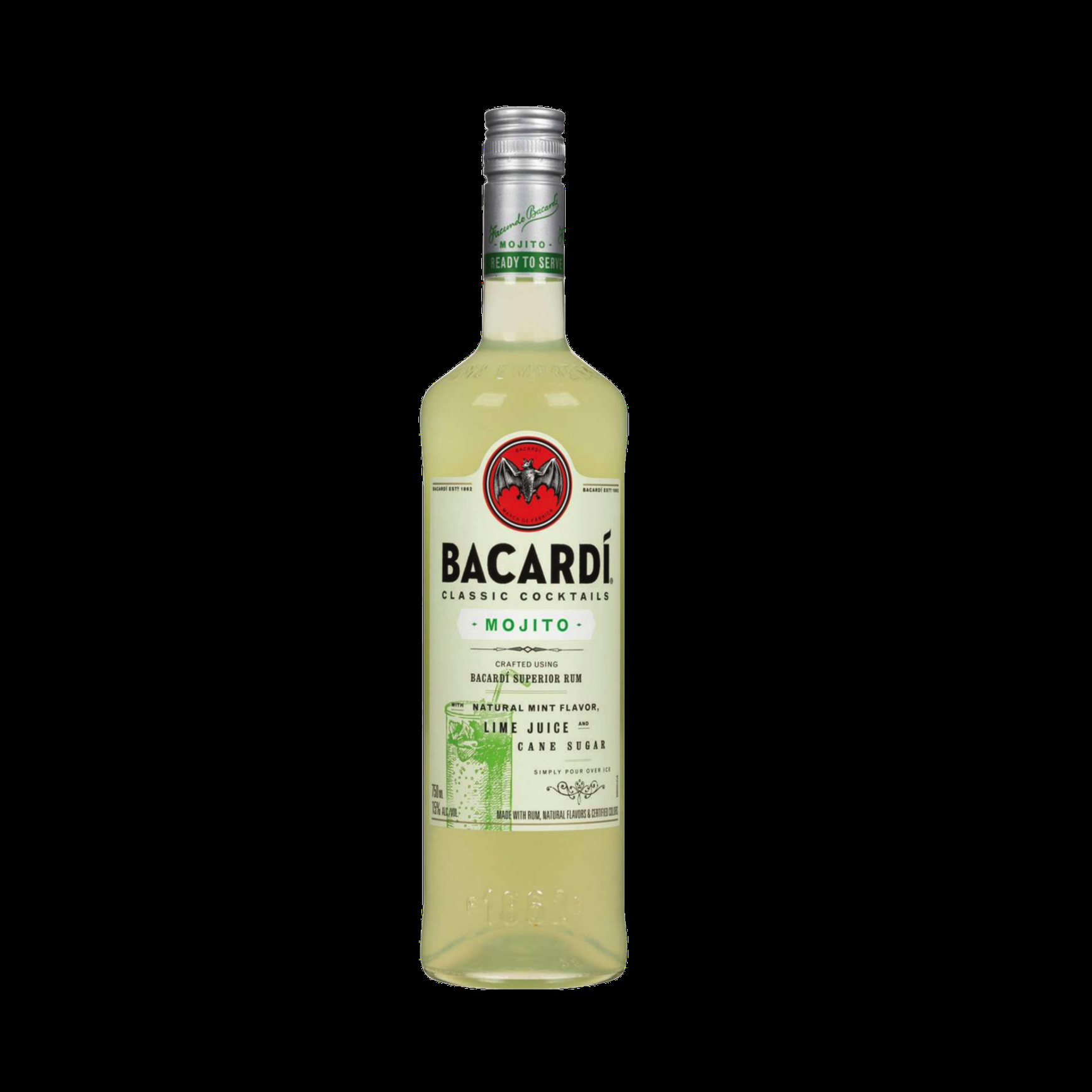 BACARDI CLASSIC COCKTAILS MOJITO 1L