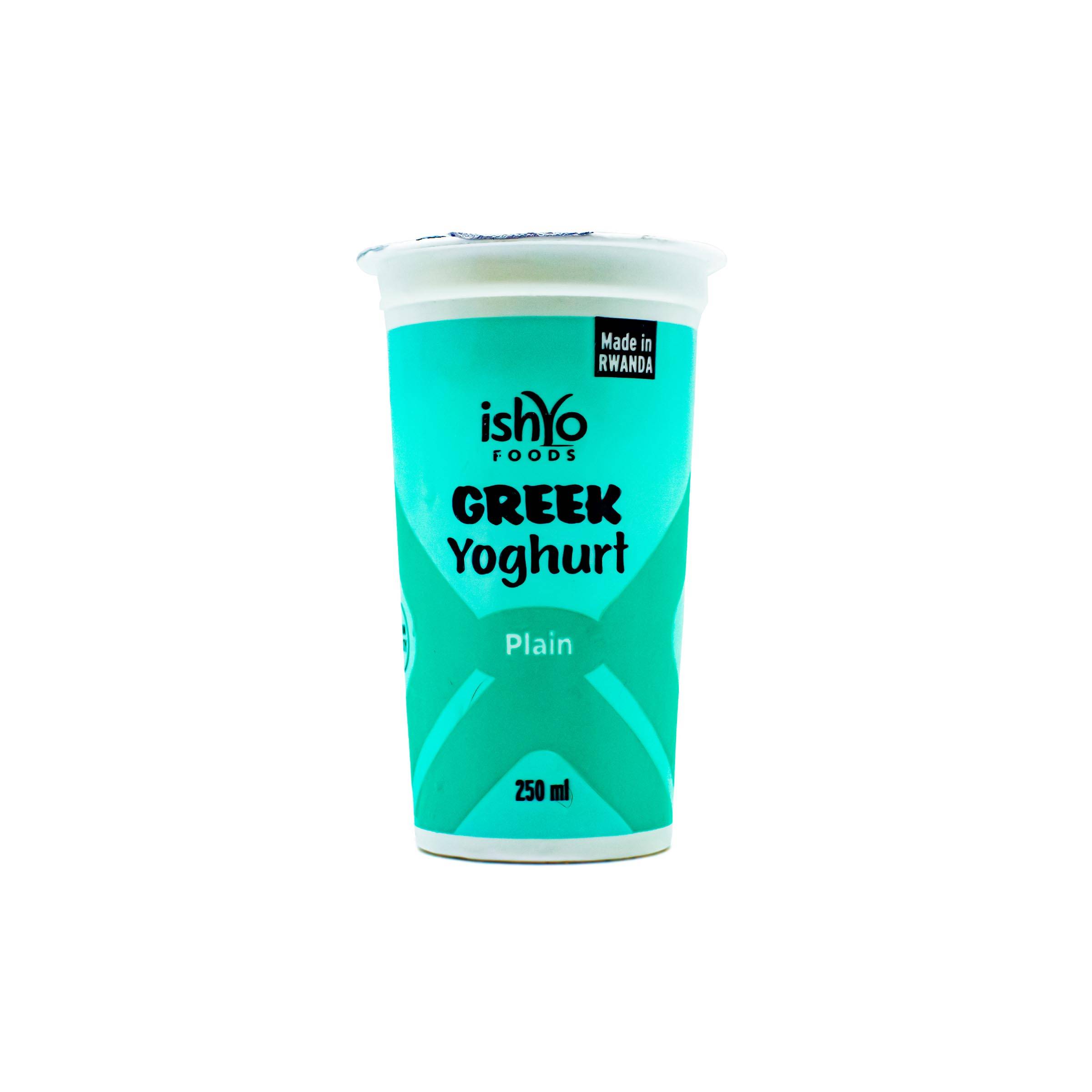 ISHYO GREEK YOGHURT PLAIN 250ML