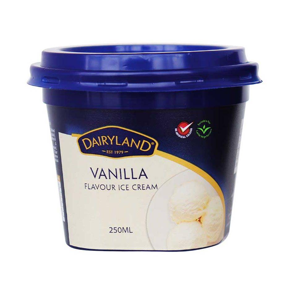 DAIRYLAND CUPS VANILLA 120ML