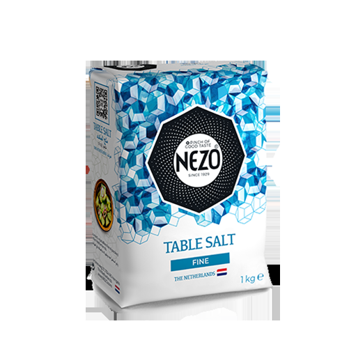 NEZO TABLE SALT FINE BLUE 1KG