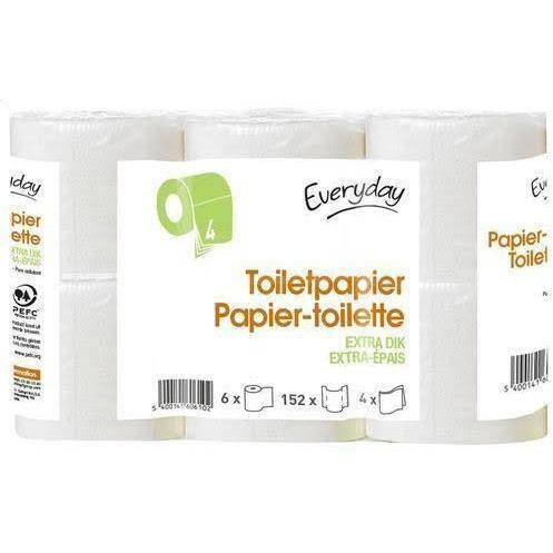 EVERYDAY TOILET PAPER 6 ROLLS -- PACK OF 7