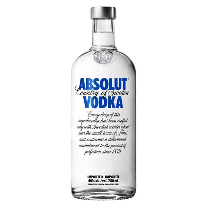 ABSOLUT VODKA 75CL