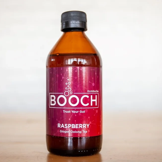 BOOCH RASPBERRY KOMBUCHA 300ML
