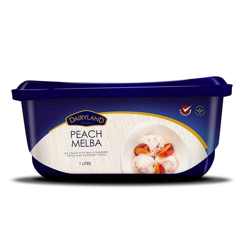 DAIRYLAND RIPPLES PEACH MELBA 1L