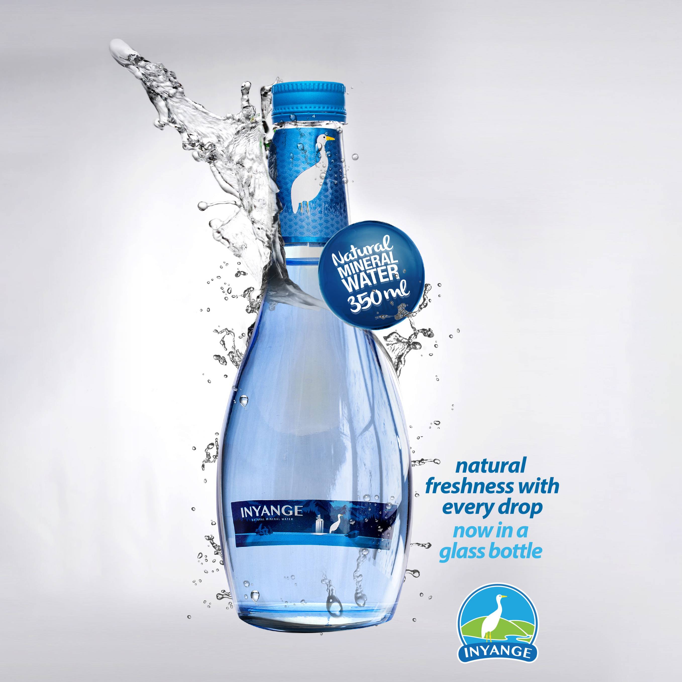 INYANGE MINERAL STILL WATER GLASS 350ML