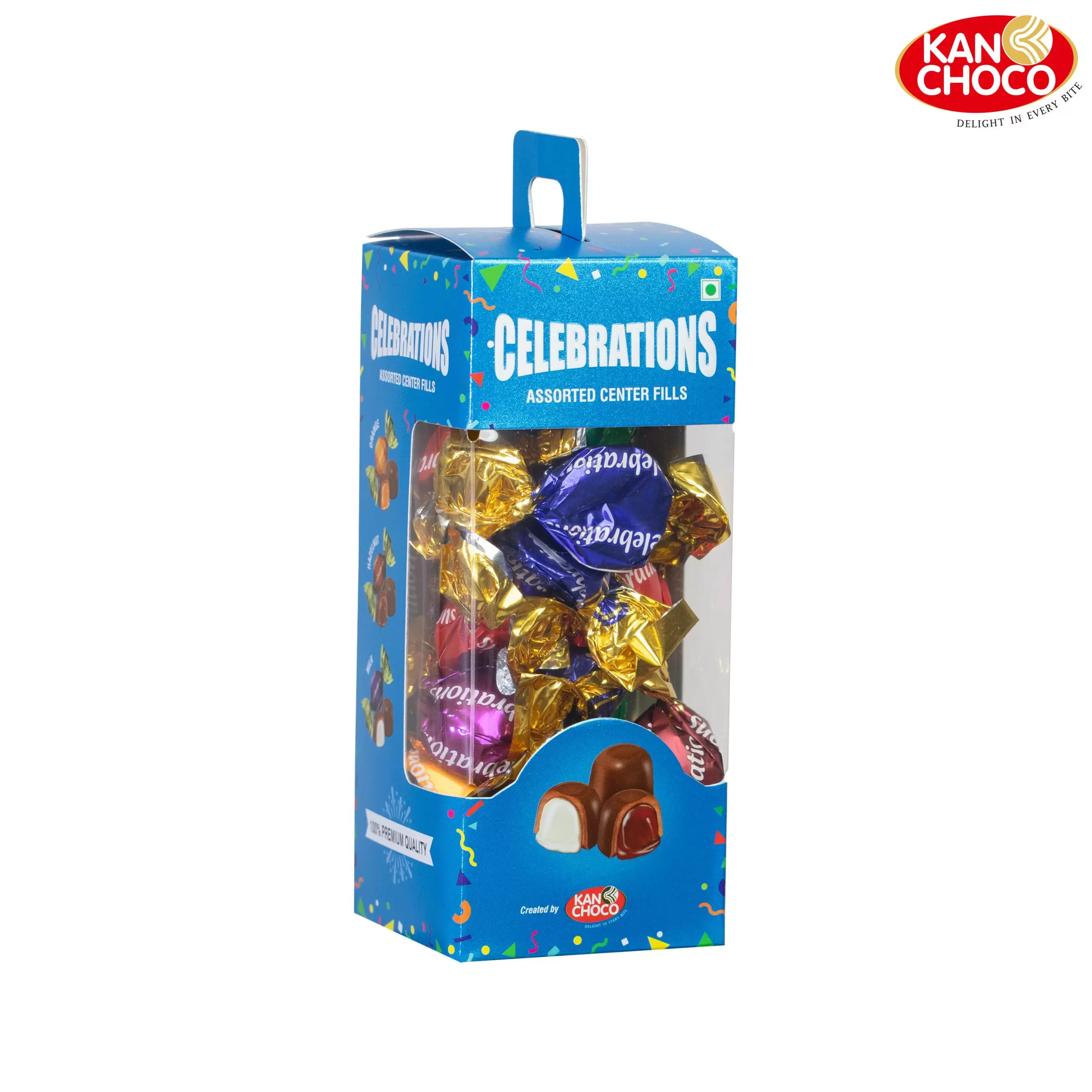 KAN CHOCO CELEBRATIONS ASSORTED CENTER 220G