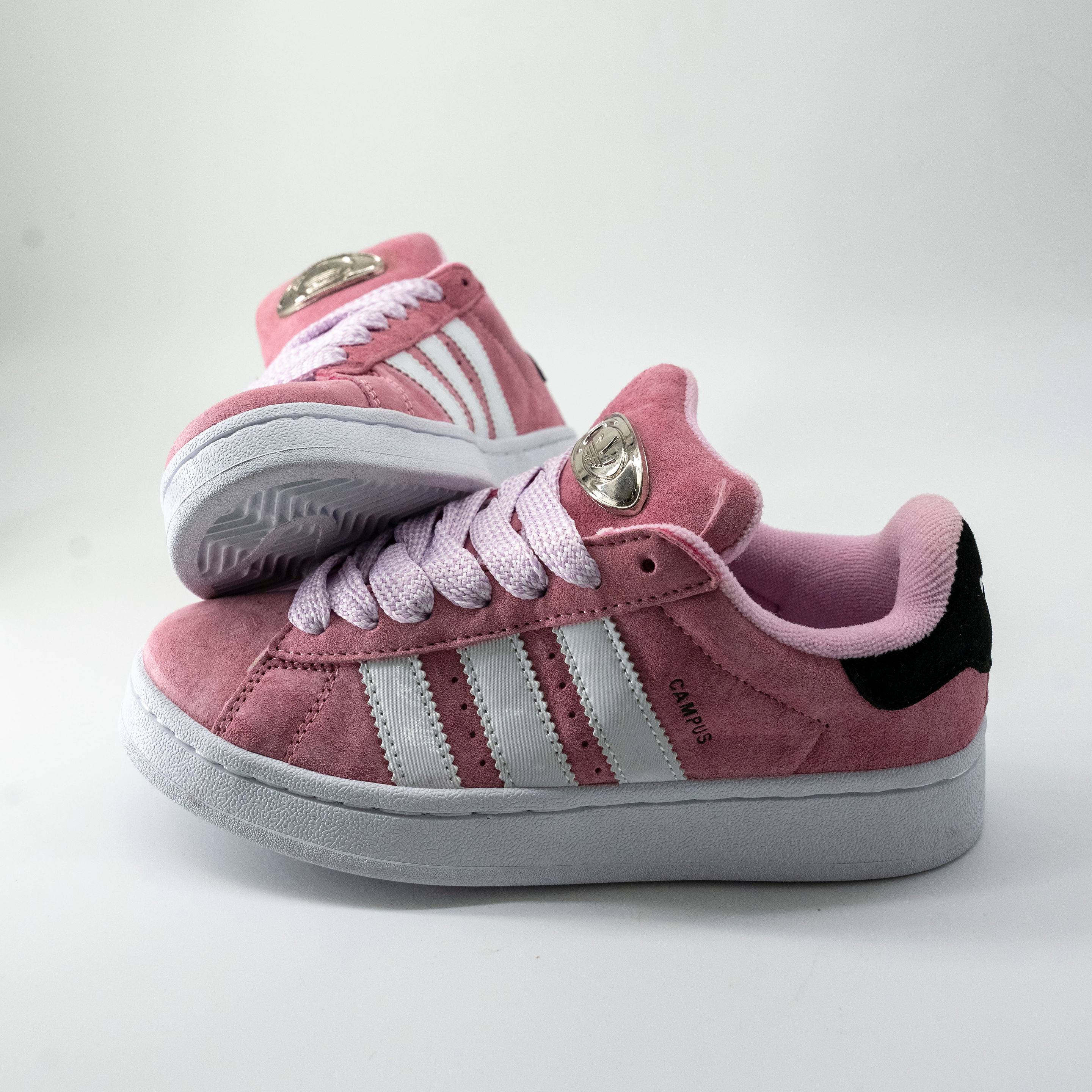 adidas gazelle silver green womens adidas Campus 00s Women's Shoes Core Black/True Pink / 7.5 main image 1