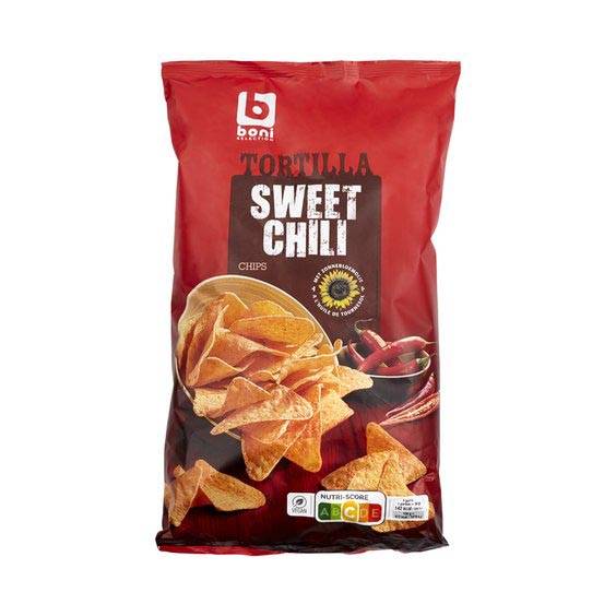 BONI TORTILLA SWEET CHILI CHIPS 200G