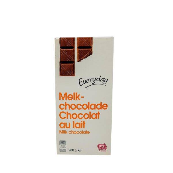 EVERYDAY CHOCOLAT AU LAIT 200G