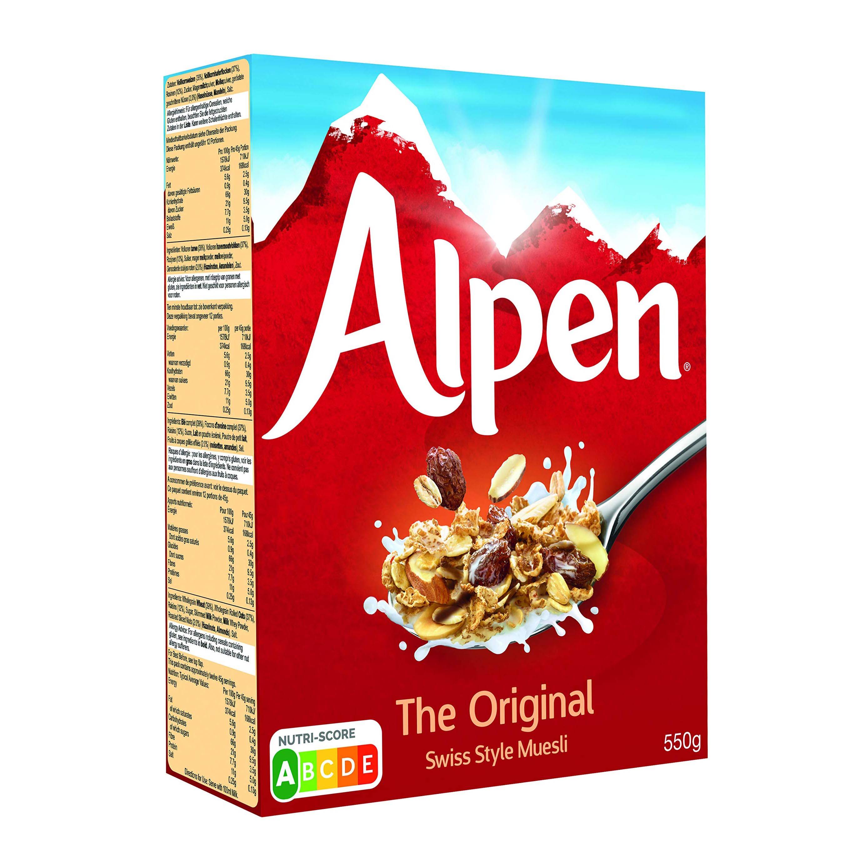 ALPEN THE ORIGINAL 550G