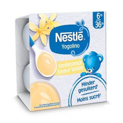 NESTLE YOGOLINO VANILLA 4x100G (400 G)