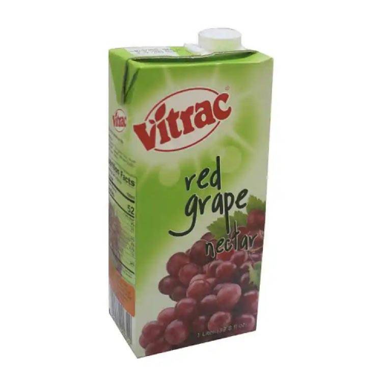 VITRAC RED GRAPE NECTAR TETRA PACK 1L