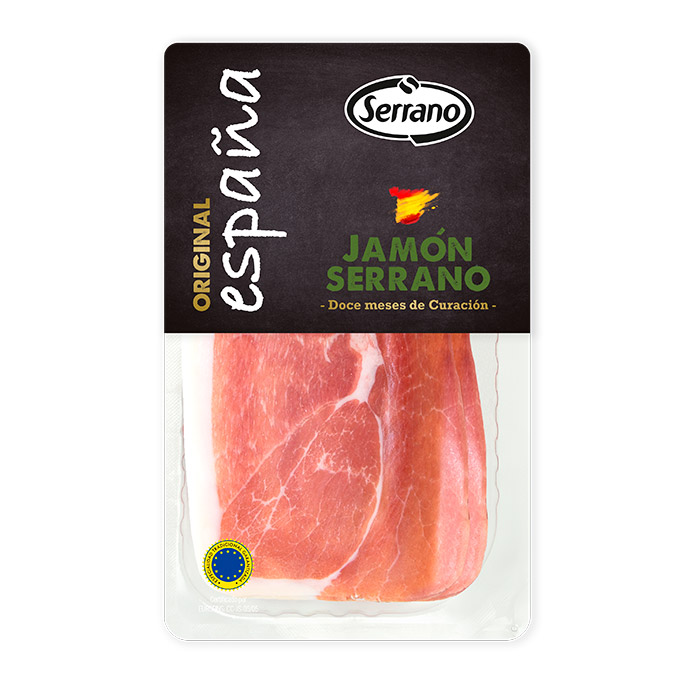 TAPAS JAMON SERRANO  SLICED 80G