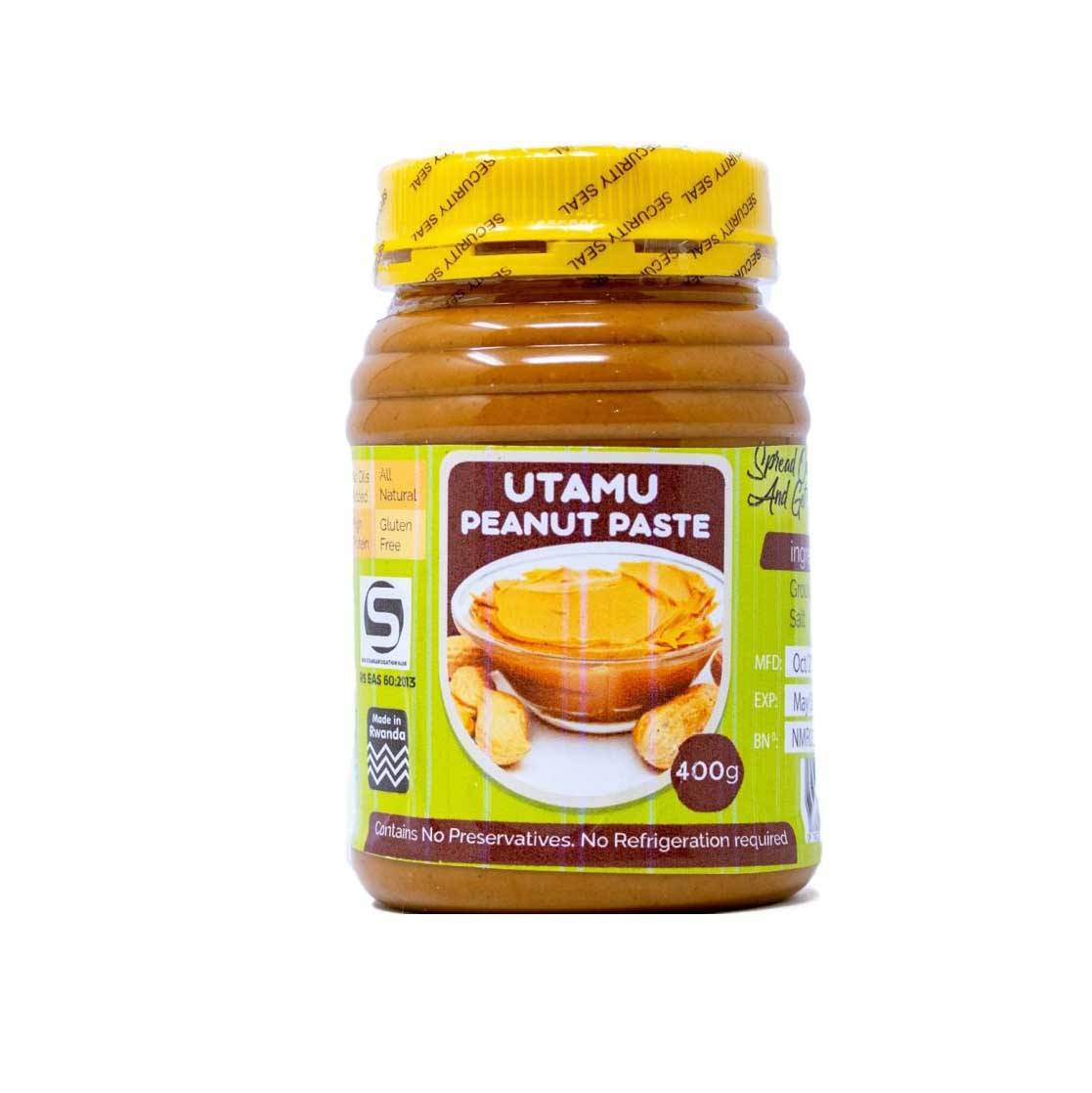 UTAMU MACADAMIA NUT BUTTER 400G