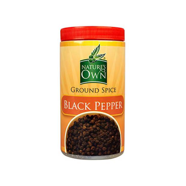 NATURES OWN SPICE BLACK PEPPER 100G