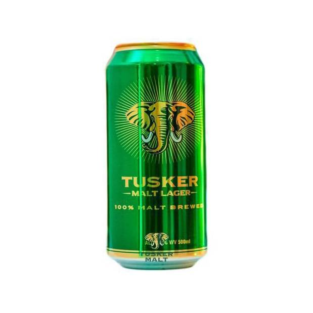 TUSKER MALT CAN 50CL