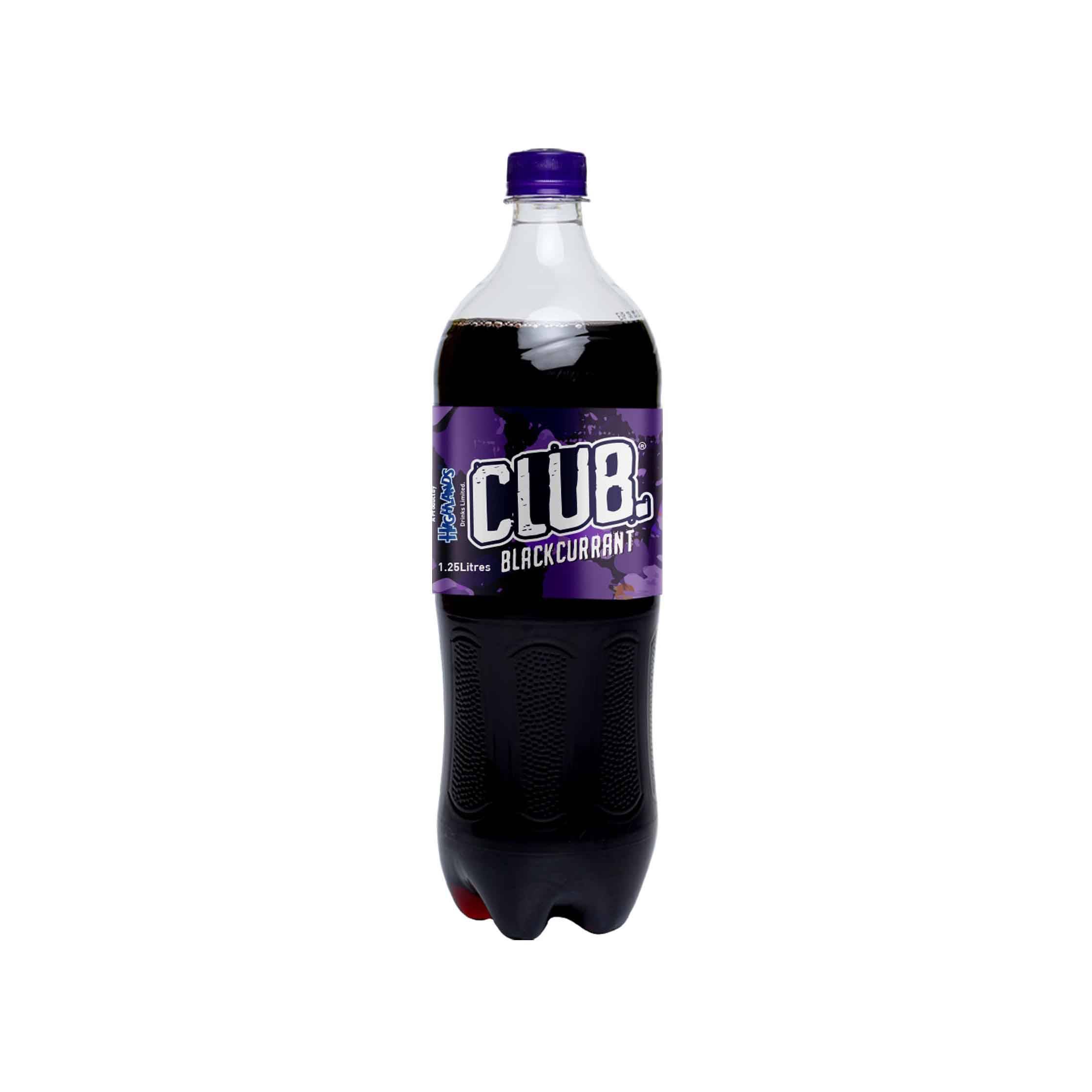 HIGHLANDS CLUB BLACKCURRANT DRINK 1.25L