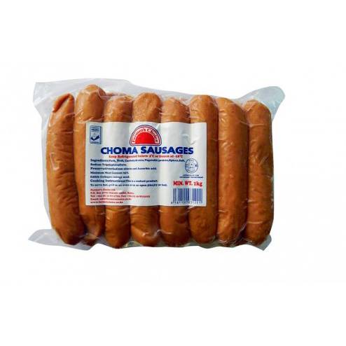 FARMERS CHOICE BEEF CHOMA SAUSAGES 500G