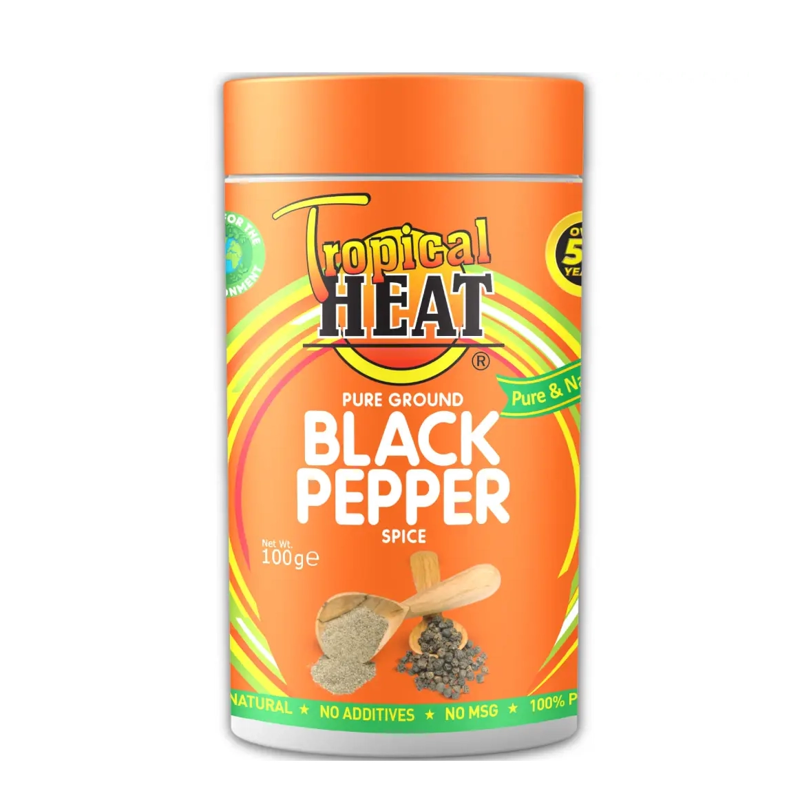 TROP/HEAT BLACK PEPPER GROUND 100G